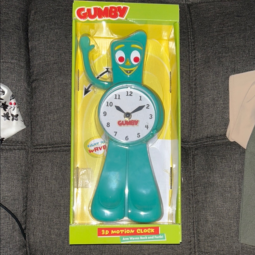 Gumby 3D Motion Clock